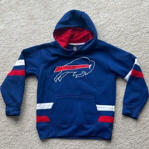 Kids Blue Buffalo Hoodie